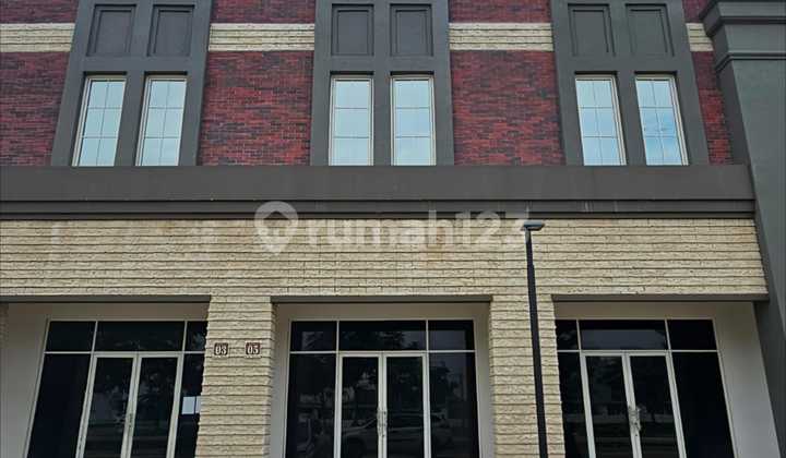 Disewakan Ruko Boston Pik2 Lokasi Strategis Pinggir Jalan