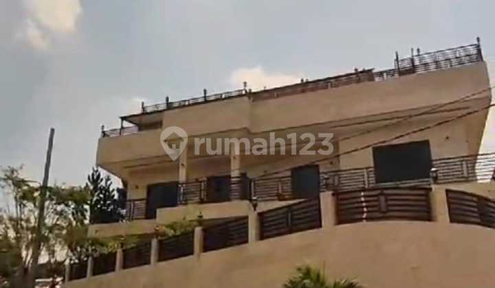 Dijual Murah Villa Mewah 4 Lantai Full Furnished di Kota Bunga Cipanas Cianjur