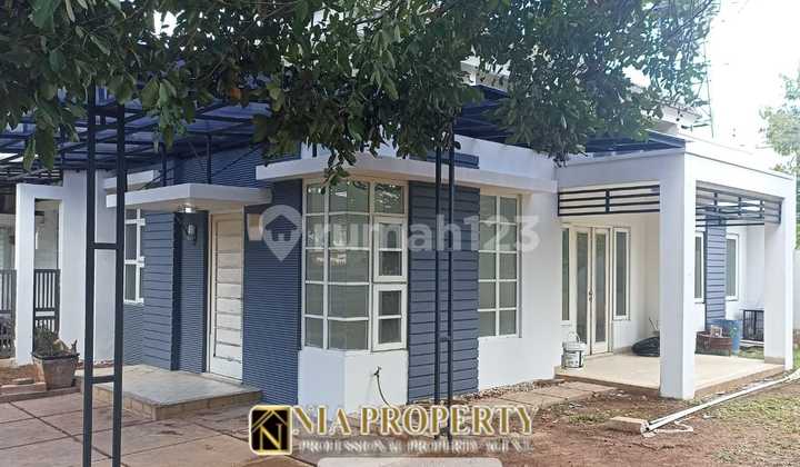 Rumah 1 Lantai Rapih, Terawat, Halaman Luas di Boulevard Cibubur Country, Cikeas Bogor