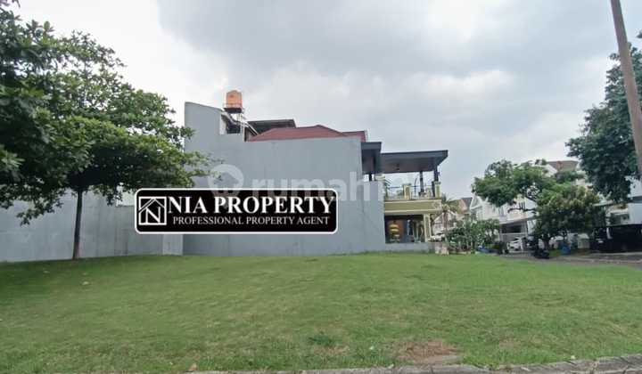 Dijual Kavling Premium Posisi Hook Depan Taman Di Kota Wisata Cibubur 