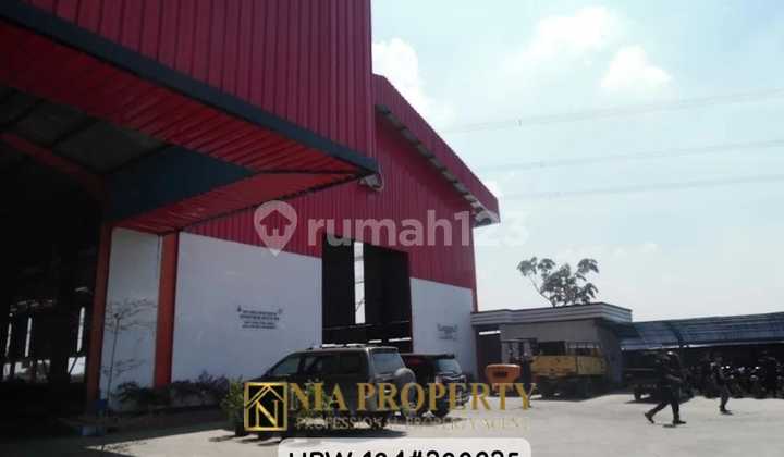 FOR SALE FAST LAND AND FACTORY (WORKSHOP) IN CITEREUP INDUSTRIAL AREA, SENTUL CIRCUIT, BOGOR