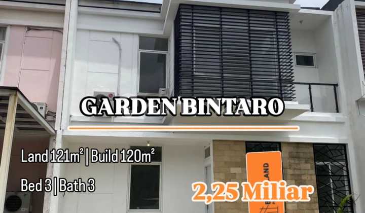 Bintaro Garden, Jakarta Selatan Rumah strategis 3 menit ke plaza Bintaro Garden, Jakarta Selatan Rumah strategis 3 menit ke plaza