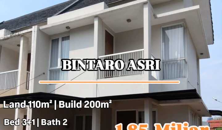 Bintaro Pesona Asri South Jakarta Nice House