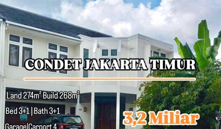 Condet, Jakarta Timur Rumah Bagus Condet, Jakarta Timur Rumah Bagus