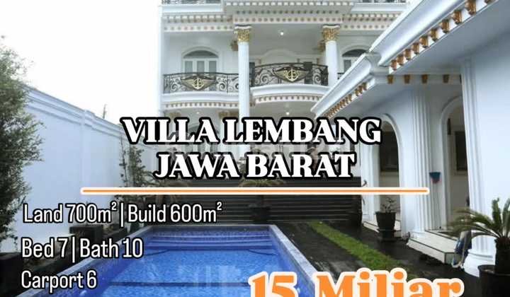 Bandung Barat Villa Lembang 3 lantai mewah Furnished Bandung Barat Villa Lembang 3 lantai mewah Furnished