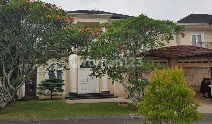DIJUAL RUMAH MEWAH & LUAS DI BSD - FONTAINEBLEAU GOLF RESIDENCE  SHM | LT 375 | LB 450 | 5KT | 7M NEGO