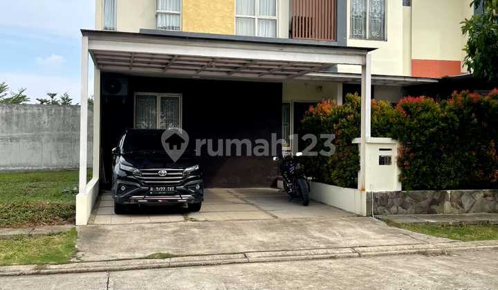 Rumah Bagus 3 Lantai Depan Ada Lapangan Tennis Di Daerah Harapan Indah Bekasi 2