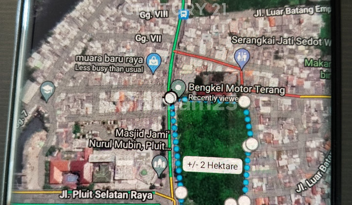 Tanah Lokasi Strategis Sangat Cocok Untuk Usaha 