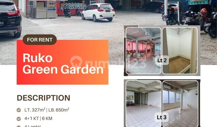 4-Story Shop-House in Green Garden, Along Arterial Road on Jalan Panjang. Suitable for Business or Office. 1
