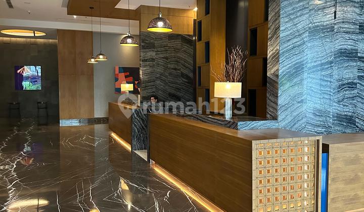 For Rent: 1 Unit Apartment at U Residence Tower Biz Loft, 17th Floor. Studio Type, 2 Floors, 1 Bedroom. AC, Nice Kitchen Set.