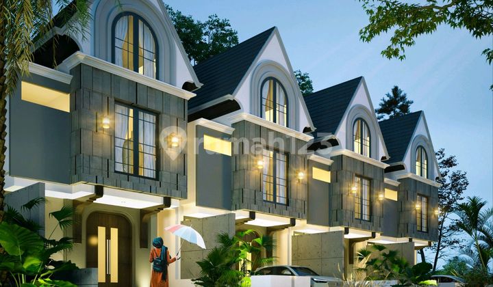 Rumah Villa di Kota Batu,Bonus Furnished,Depan Hotel Golden Tulip