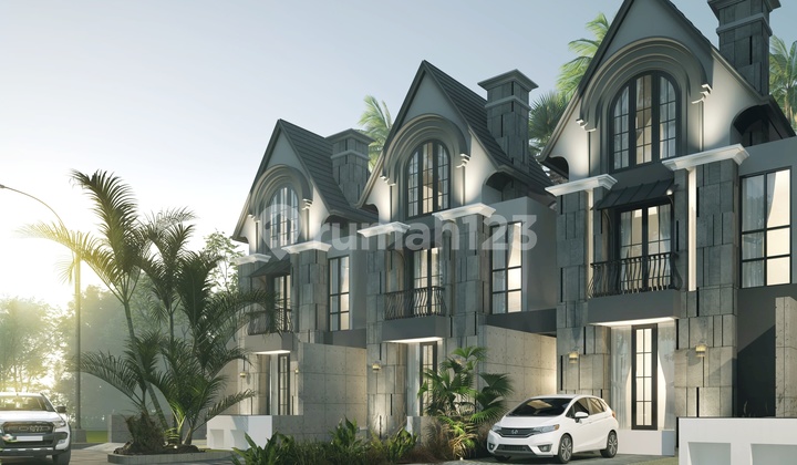 Rumah Villa di Jual, Full Interior, Depan Hotel Golden Tulip Batu