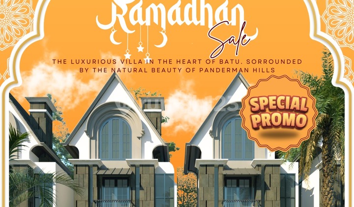 New Villa House in Batu City, Bonus Furnished, Near Jatimpark 2