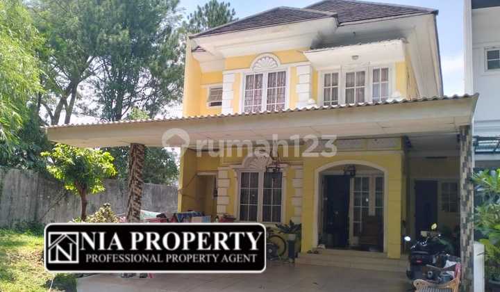 For Sale Nice House Corner Position/Cul-de-sac Ready to Occupy in a Cluster at Kota Wisata Cibubur