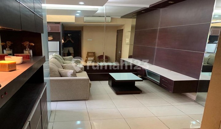 One Step to Your Favorite Tourist Destination, Negotiate Until Done! For Sale 2BR Mediterranean Marina Ancol Residence Apartment Bonus Furnished