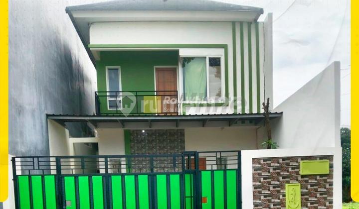 Dijual Rumah 2 Lantai Minimalis Nuansa Hijau Segar di Purbayan Baki