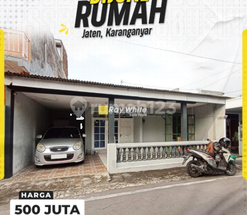 Rumah Bagus Unfurnished Jaten, Karanganyar 1