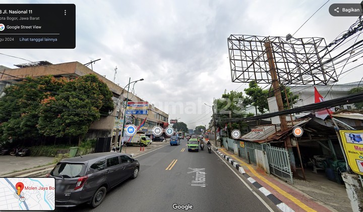 JUAL HARGA TANAH SAJA, POSISI Jalan Utama, Jl.Tajur 65 A Bogor 2