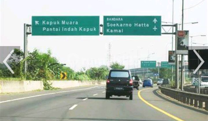 Shop House Next to Kamal Interchange Toll Road PIK Super Strategic Freehold SHM 2