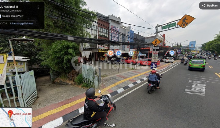 JUAL HARGA TANAH SAJA, POSISI Jalan Utama, Jl.Tajur 65 A Bogor