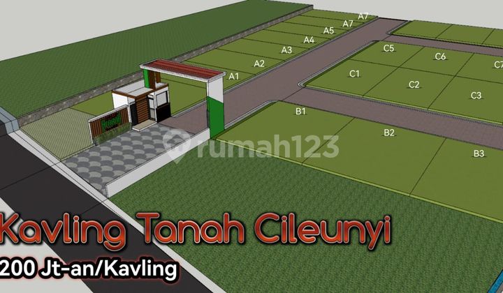 Tanah Kavling 116m² SHM di Cileunyi Dekat SMPN 1 Cileunyi