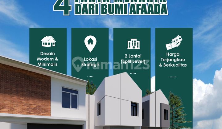 Rumah Modern Minimalis Indah Arcamani bandung