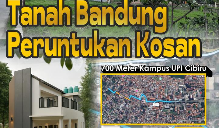 Tanah SHM Peruntukan Kos Mahasiswa Hanya 700 m Ke UPI Cibiru