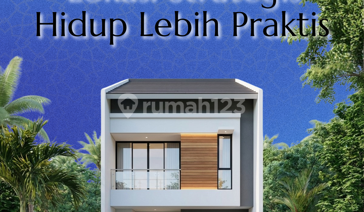 4 Kamar Rumah Inden 2 Lantai 8 Menit Tol Buah Batu Kota Bandung