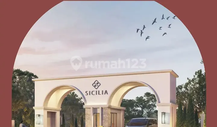 Rumah Brand New Sicilia Citra City Sentul Sejuk Bagus