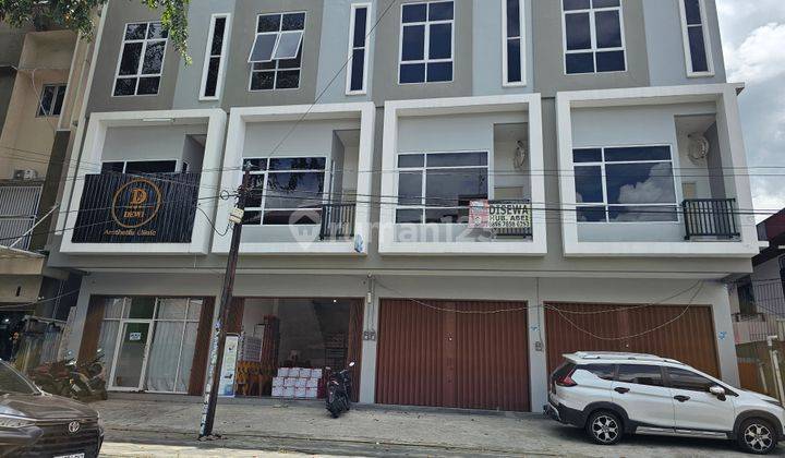 Ruko Baru Pinggir jalan utama 4 lantai Jl Johar Pontianak  1