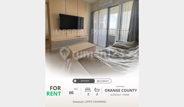For Rent 2BR Apartment Orange County Fully Furnished