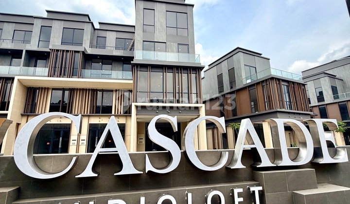 New 3-Storey Ruko in BSD Cascade Studio Loft Near Toll Access