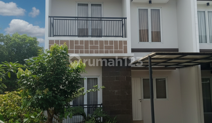 Rumah 2 Lantai Cluster Semi Furnished di Ciater Bsd