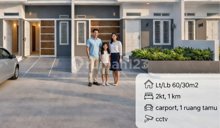 [Subsidized House] Minimalist House with Mountain View in Serang, Banten