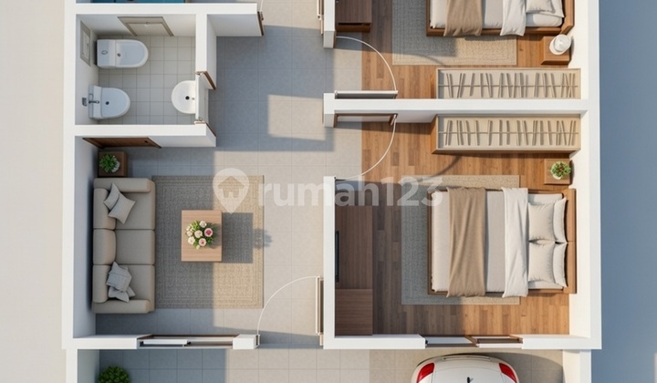 [Rumah Subsidi] Rumah Minimalis View Gunung di Serang, Banten