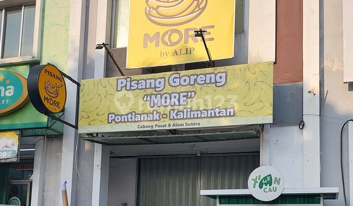 Paramount Market Shop House Facing Busy and Strategic Road in Gading Serpong Center