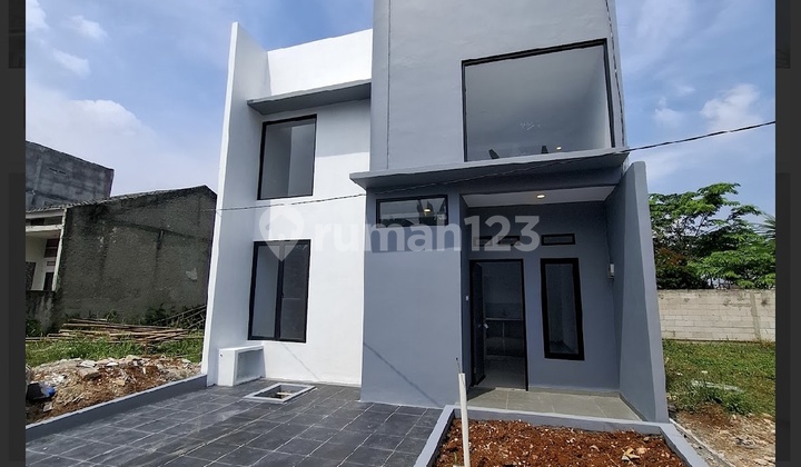Dijual Rumah Baru Cantik Siap Huni Santorini Dekat Bsd