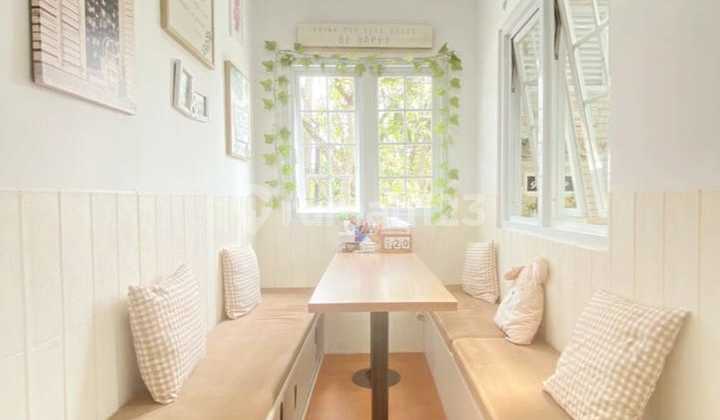 Dijual – Rumah Unik 2 Lantai Bernuansa Cafe Di Bumi Asri, Sayap Taman Kopo Indah