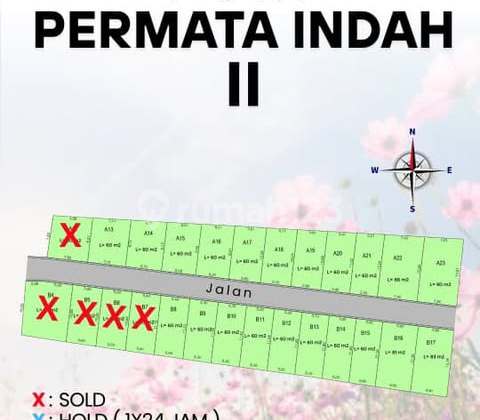 Rumah Lantai 2 dilingkungan yang Favorit dijalan utama bulu indah 2