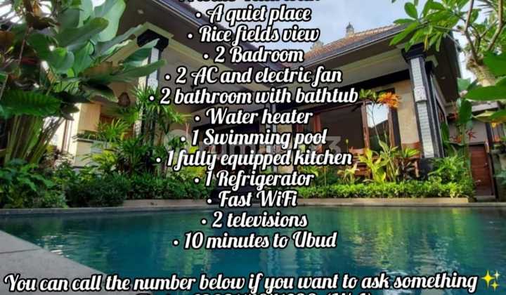 Private Villa in Central Tengkulak Area, Comfortable Place, Villa Environment, Very Strategic Location