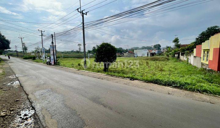 Jual Tanah Strategis Pinggir Jalan Dekat Tol Pamulihan Sumedang 1