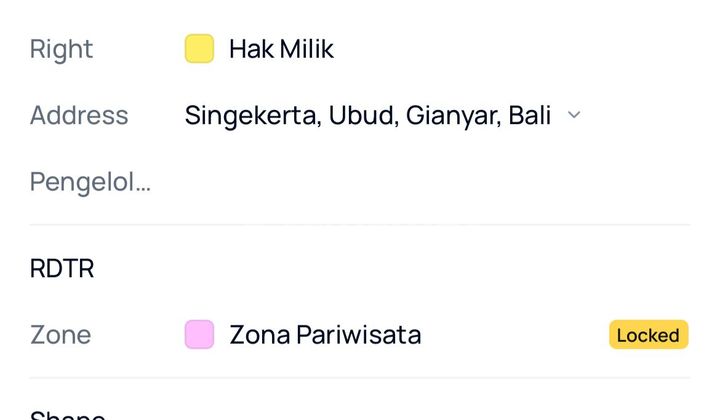 For Rent Super Quality Land And Strategic Location In Tebongkang Singakerta Ubud For Rent Super Quality Land And Strategic Location In Tebongkang Singakerta Ubud