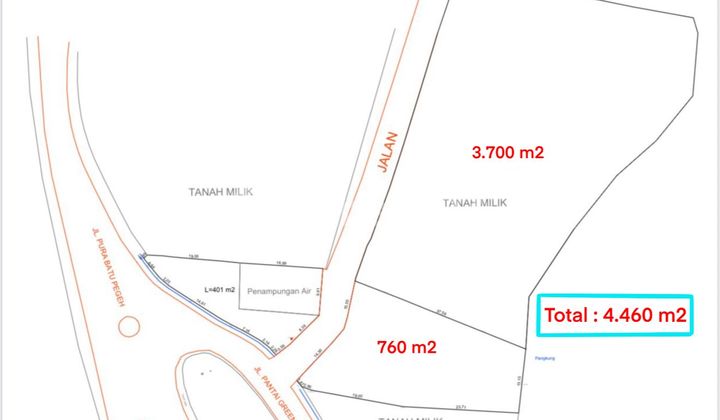Land for Sale, Spacious 44.6 Ares Near Greenbowl Beach, Ex Bali Cliff