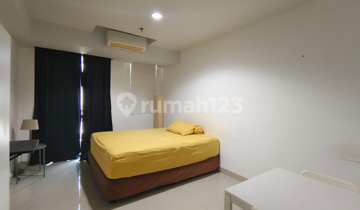 [ For Sale ] Murah!! Apartemen Type Studio Furnish Siap Huni@springhills Tower Sandalwood Kemayoran Jakarta Utara 2