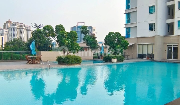 [ For Sale ] Murah!! Apartemen Type Studio Furnish Siap Huni@springhills Tower Sandalwood Kemayoran Jakarta Utara 1