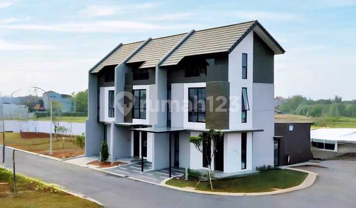 Chelia Summarecon Crown Gading Rumah Compact Modern 2&3lt View Danau Harga Launching Cash/kpr 