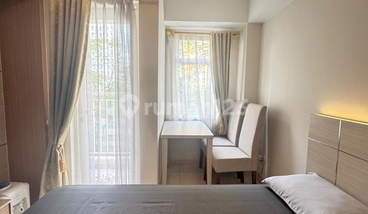 [ For Sale ] Murah!!!apartemen Type Studio Full Furnished View Pool Lantai Rendah Samping Binus & Al-azharspringlake Summarecon Bekasi