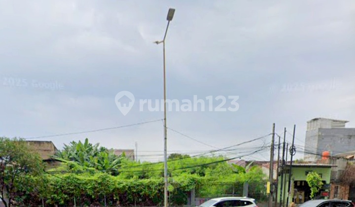 [ For Rent ] Land plot ready to build, suitable for cafe, restaurant, carwash, etc. Strategic location near McDonald's, gas station, cafes in Duren Sawit, East Jakarta.
