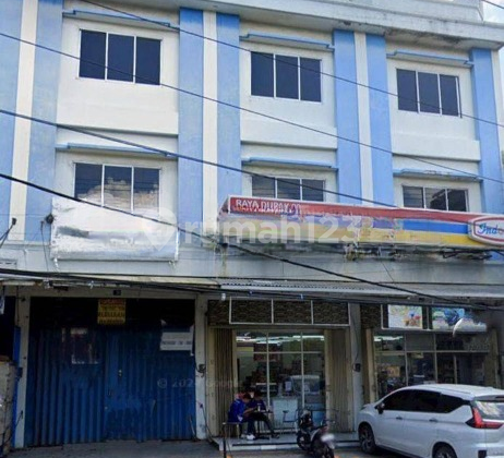 RUKO 3.5 STOREYS ON JL RAYA DUPAK SURABAYA READY TO USE, CAN RENT 3 UNITS IN A ROW.