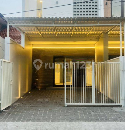 New 2-Story House in Rungkut Menanggal Harapan, Surabaya. Freehold Title, Eligible for Mortgage. 2